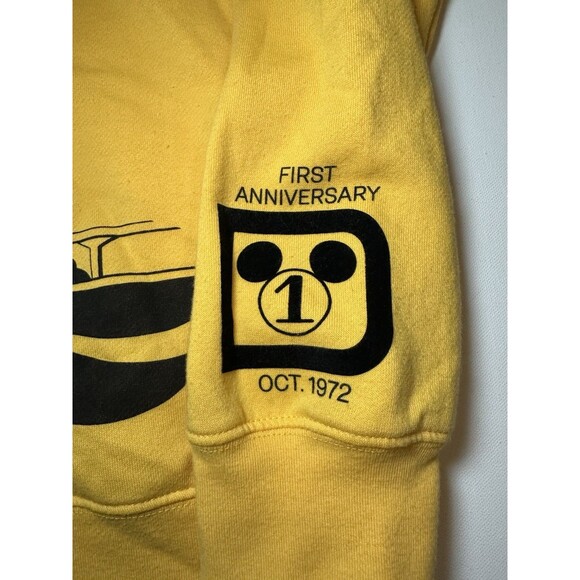 Walt Disney World Vault Collection 1st Anniversary Sweatshirt Colorblock LARGE - Picture 5 of 11
